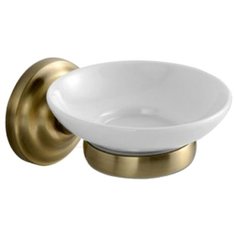 Мыльница Fixsen Retro FX-83808 белый/бронза