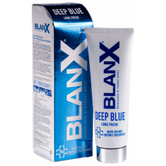 Зубная паста BlanX Pro Deep Blue, экстремальная свежесть, 75 мл