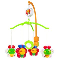 Механический мобиль Canpol Babies Бабочки (2/172) оранжевый/зеленый