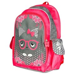 Maxitoys Рюкзак Котенок в очках (MT-112016-2), розовый/серебристый