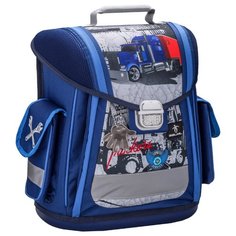 Belmil Ранец Sporty Trucker (404-5/576), синий/серый