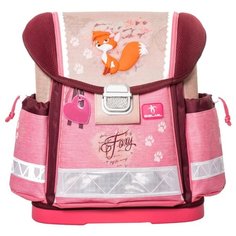 Belmil Ранец Foxy (403-13/402), розовый/бордовый