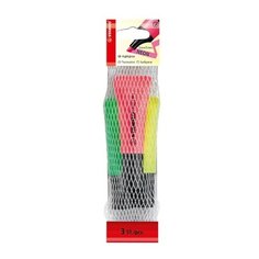 STABILO Набор текстовыделителей NEON, 3 шт. (72/3-1)