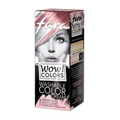 Крем Fara WOW! Colors смываемый оттеночный, тон «Smoky Rose» (светло-розовый), 80 мл