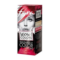 Крем Fara WOW! Colors смываемый оттеночный, тон «Ruby Red» (красный), 80 мл