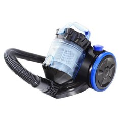 Пылесос Ginzzu VS424 черный/синий