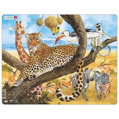 Рамка-вкладыш Larsen Леопард (FH8), 48 дет.