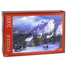 Пазл Рыжий кот Снежные Альпы (МГ1000-7347), 1000 дет.