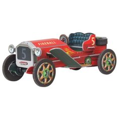 Сборная модель Умная Бумага Машинка (красная) (399-1)