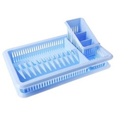 Сушилка для посуды Plastic Centre "Лилия" с сушилкой для столовых приборов
