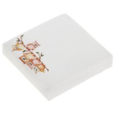 Фолиант Блок-кубик Совы, 85х85 мм, 200 шт. (БКД-200БС/1) белый Foliant