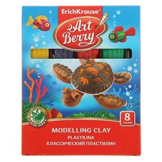 Пластилин ErichKrause Artberry с Алоэ Вера 8 цветов/144г (41761)