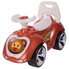 Каталка-толокар Orion Toys Лапка (758) со звуковыми эффектами коричневый