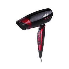 Фен Leben 259-126 черный/красный