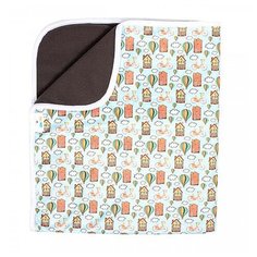 Многоразовые пеленки GlorYes! впитывающая угольный бамбук 68х80 город в небе