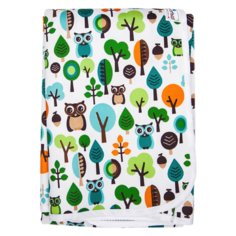 Наматрасник GlorYes! Белый (60х120 см) филин