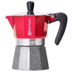 Кофеварка Bialetti Aeternum (120 мл) красный/серый