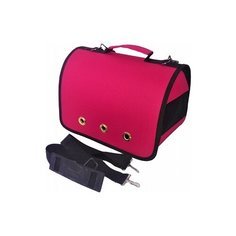 Переноска-сумка для кошек и собак LOORI Z8531 46х28х29 см красный