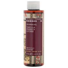 Гель для душа KORRES Vanilla, freesia, lychee, 250 мл