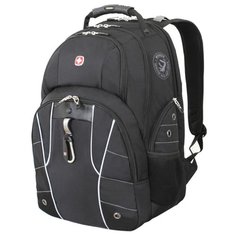 Рюкзак WENGER 6939204408 черный/серебристый