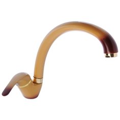 Смеситель для кухни (мойки) SonWelle Талия для кухни высокий излив однорычажный кофейный