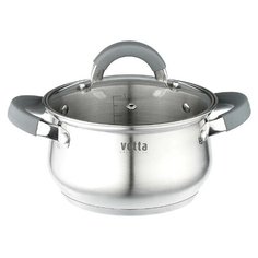 Кастрюля Vetta Vienna 822-043 1,9 л, стальной
