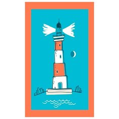 Картина Ekoramka Маяк 30х50 см