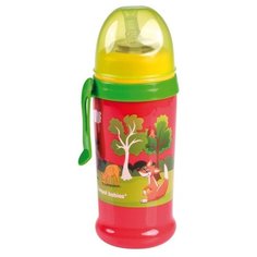 Поильник с трубочкой Canpol Babies 56/510, 350 мл красный