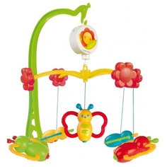 Механический мобиль Canpol Babies Бабочки (75/003) зеленый/красный/желтый