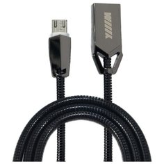 Кабель WIIIX USB - microUSB (CB950-2А-UMU-Z-10) 1 м черный