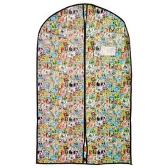 Vetta Чехол для одежды "Марки" 100x60см разноцветный