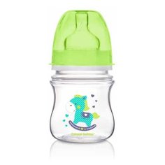 Canpol Babies Бутылочка антиколиковая с широким горлом 120 мл Игрушки с рождения, салатовый