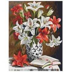 Color Kit Картина по номерам "Букет лилий" 40х50 см (CG889)