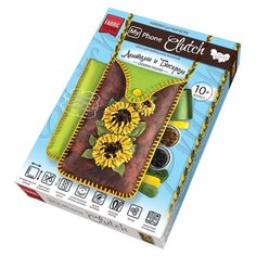 Danko Toys Набор для вышивания лентами и бисером My Phone Clutch Подсолнухи (MPCL-01-02)