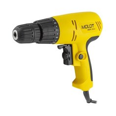 Сетевая дрель-шуруповерт Molot MDR 1013 300 Вт 18 Н·м желтый/черный МОЛОТ
