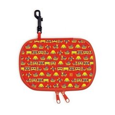 IRIS Barcelona Контейнер SnackRico Sandwich 18х12 см красный/машинки