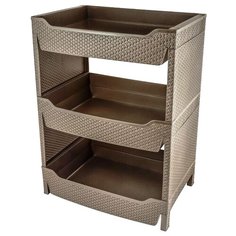 Этажерка BranQ BQ3776, ШxГxВ: 46х32х62 см, венге