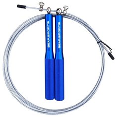 Скоростная скакалка с подшипником Bear.sports SR-1 blue 300 см