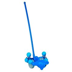 Каталка-игрушка Росигрушка Самолетик Молния (9273) со звуковыми эффектами