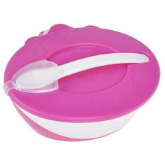 Тарелка Canpol Babies Little cow (31/406) розовый
