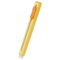 Pentel Ластик-карандаш Clic Eraser жёлтый