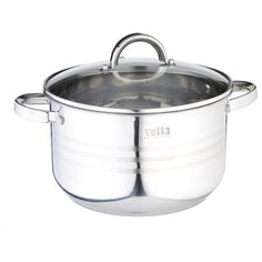 Кастрюля Vetta Фултон 2,1 л, стальной