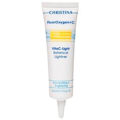 Christina Fluoroxygen+C Vitac-Light Botanical Lightener Осветляющая ботаническая сыворотка для лица с витамином С, 30 мл