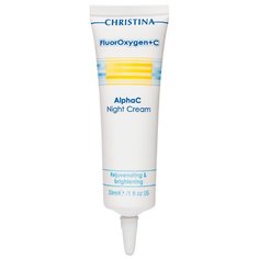 Christina Fluoroxygen+C Alphac Night Cream Ночной крем для лица с витамином С, 30 мл