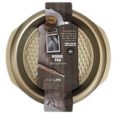 Форма для запекания стальная Альянс Трейд Урал Link Life 17029 (29.5х27х4 см) стальной