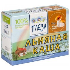 ПЛЕЗА Каша льняная вкус Белые грибы (коробка), 200 г