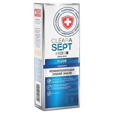 Зубная паста ClearaSept Fluor Реминерализация зубной эмали, 75 мл