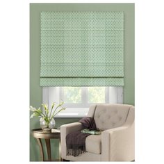 Римская штора Эскар Линза (зеленый), 80х160 см