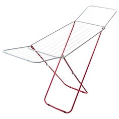 Сушилка для белья Vetta напольная окрашенная сталь 18м сталь/красный