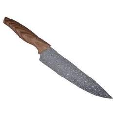 Satoshi Kitchenware Нож поварской Алмаз 20 см коричневый